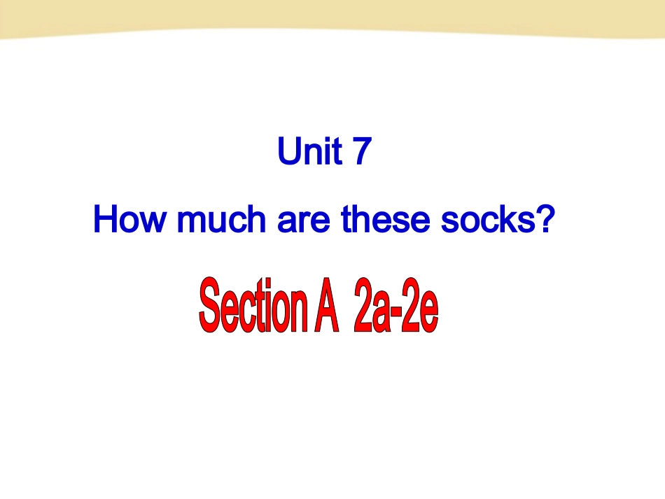 七年级英语上册Unit7SectionA-1第二课时_第1页