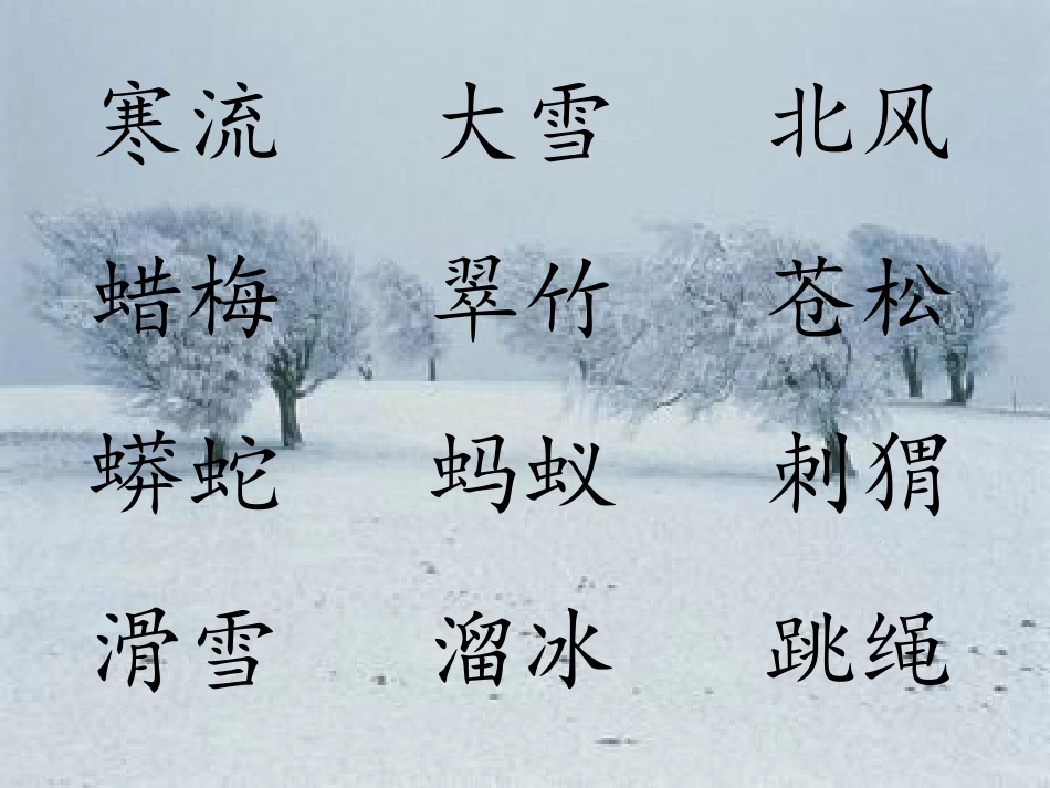 苏教版二年级上册识字5-课件_第3页