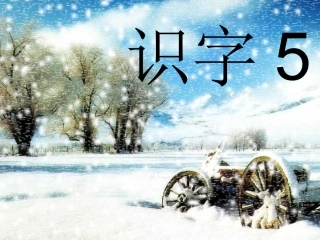 苏教版二年级上册识字5-课件