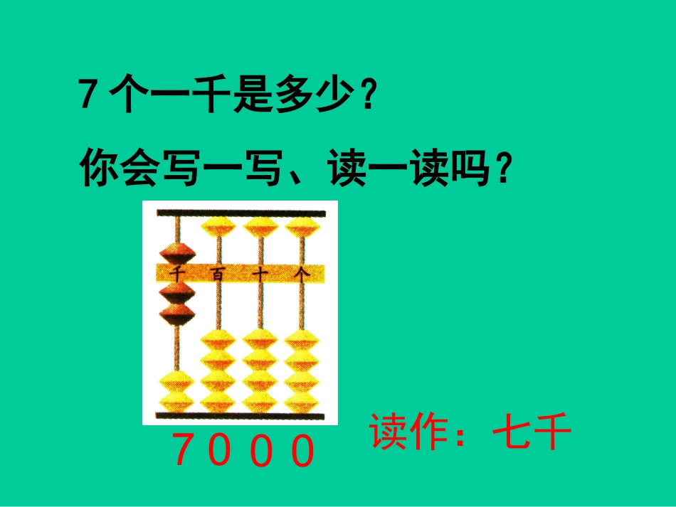 《认识万以内的数》教学课件_第3页