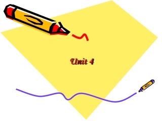 课堂作业本Unit4