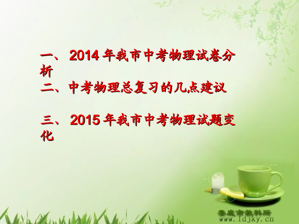 2015年娄底中考物理复习_第2页