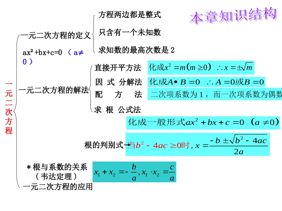 一元二次方程的应用复习_第2页