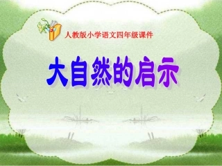 大自然的启示课件2