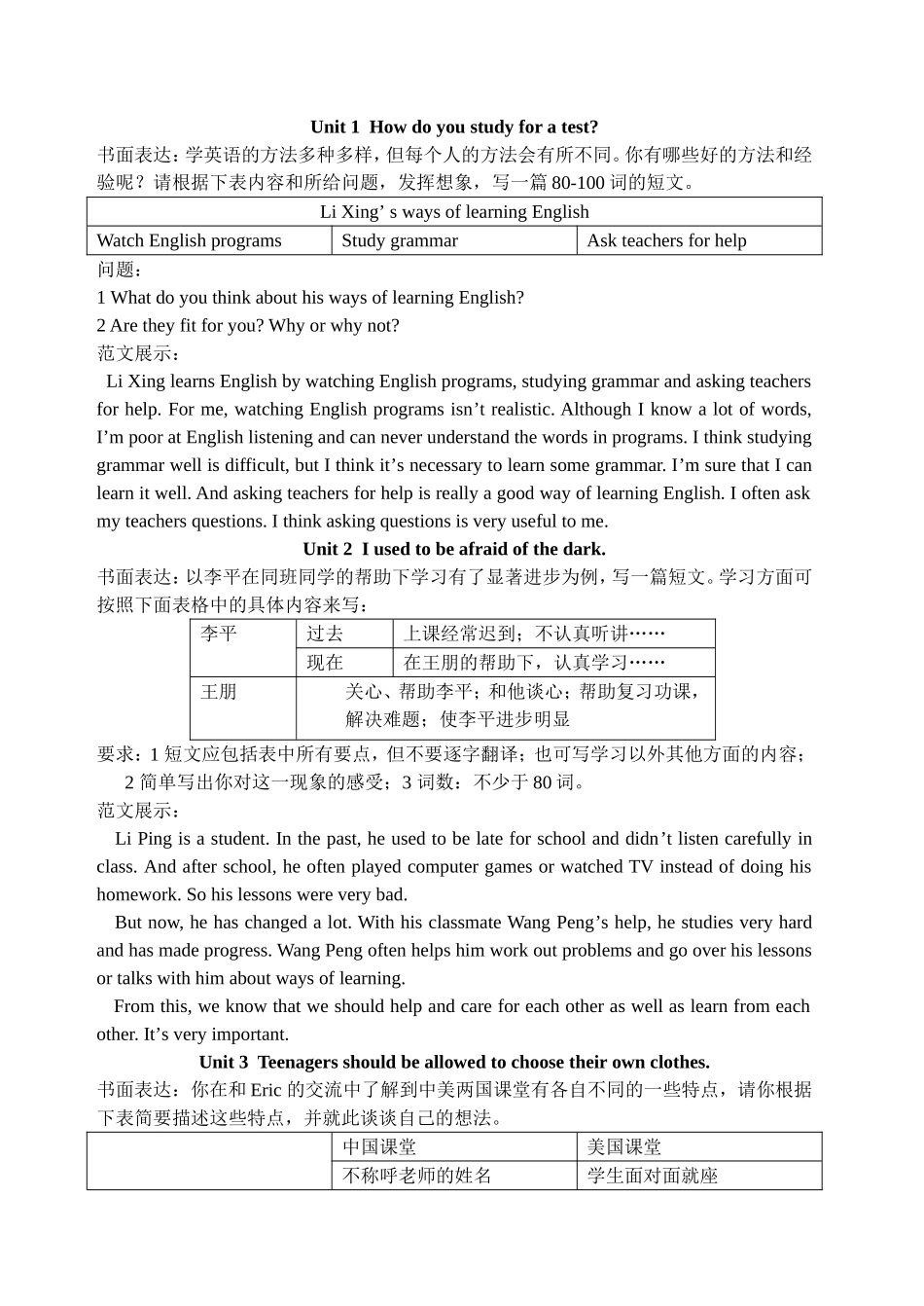 期末复习范文背诵_第1页