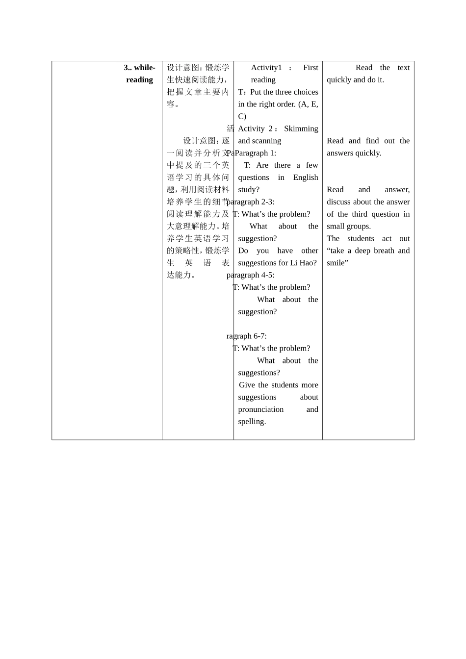 八年级英语上册Module1Unit2教学设计_第2页
