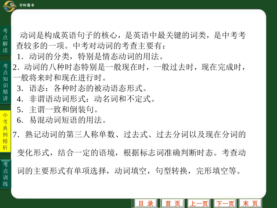 2012年中考专题5_动词_第3页