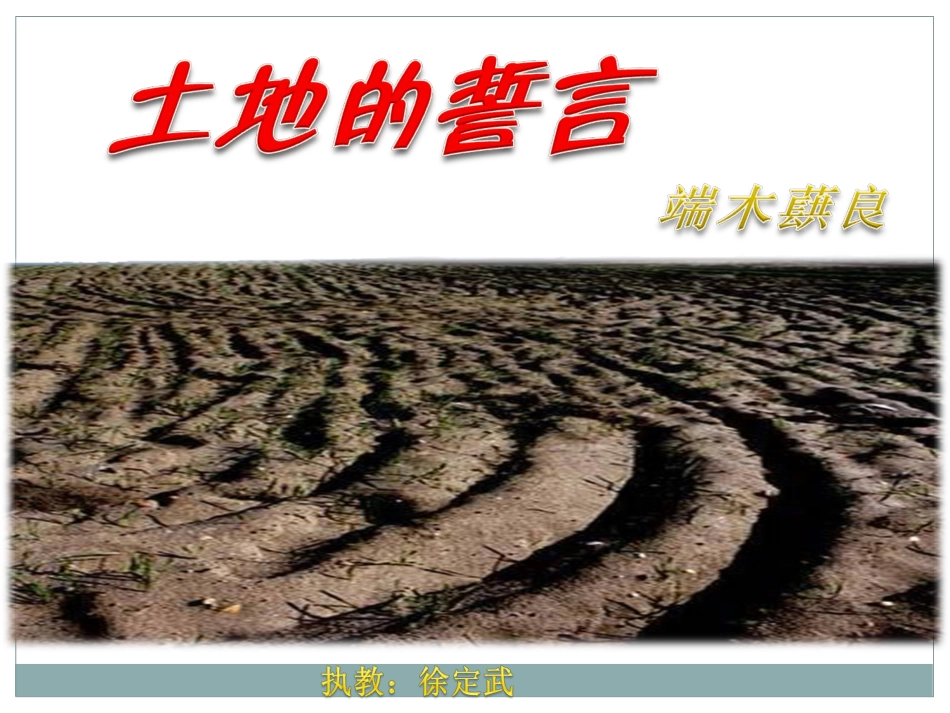 《土地的誓言》_第1页