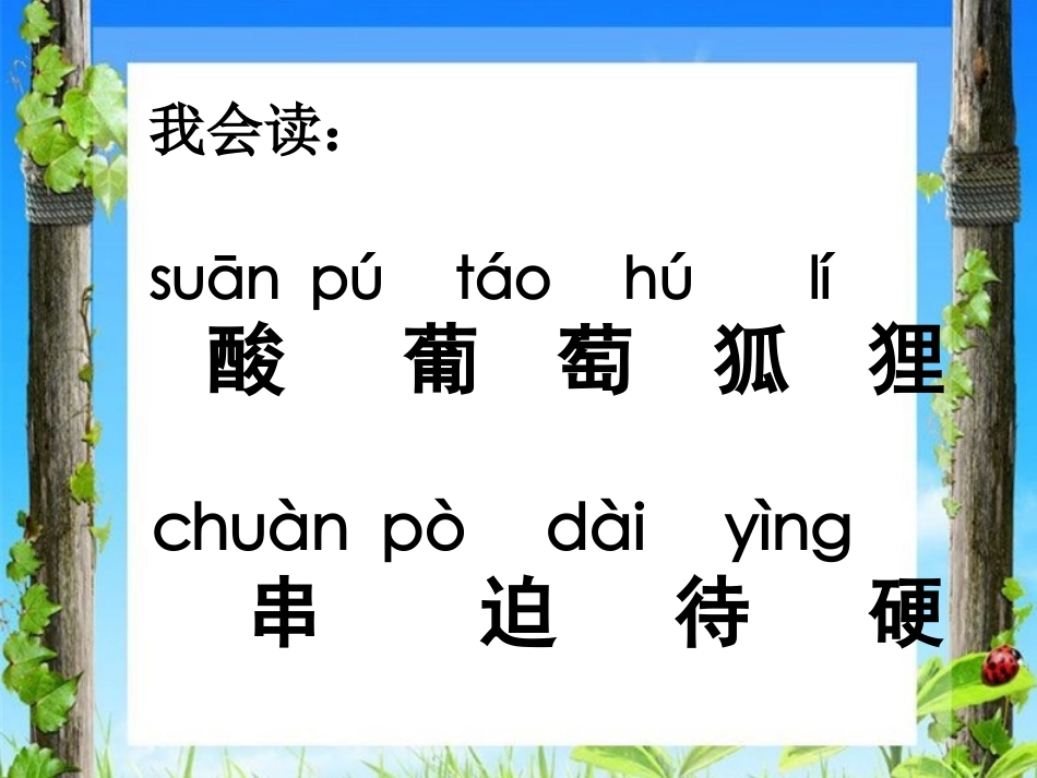 《酸的和甜的》课件1_第3页