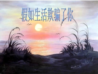 《假如生活欺骗了你》 (2)
