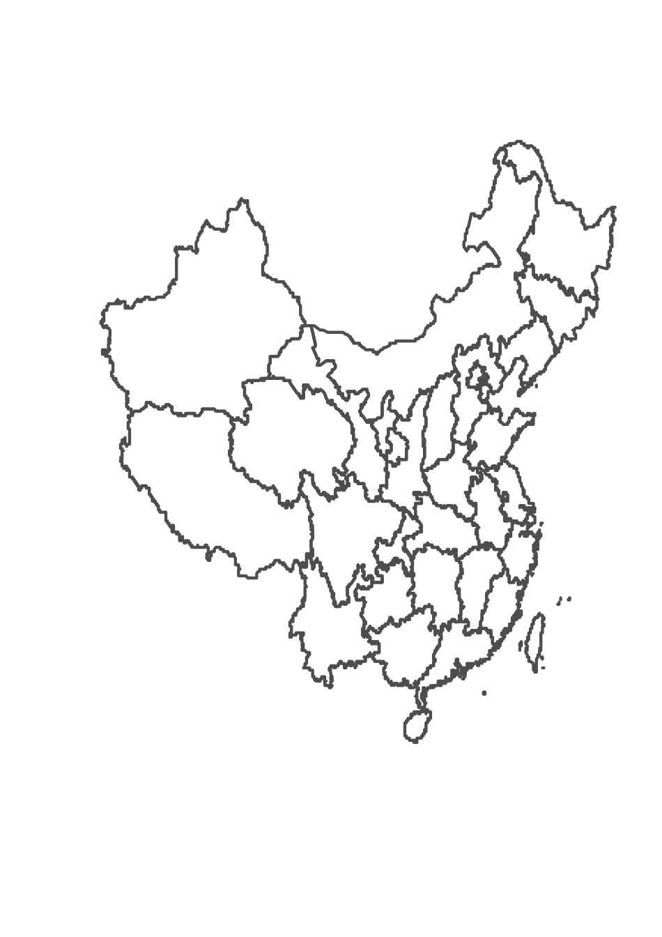 中国区划图空白_第2页