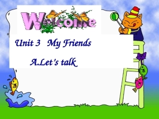 PEP四年级上册Unit3Alet'stalk