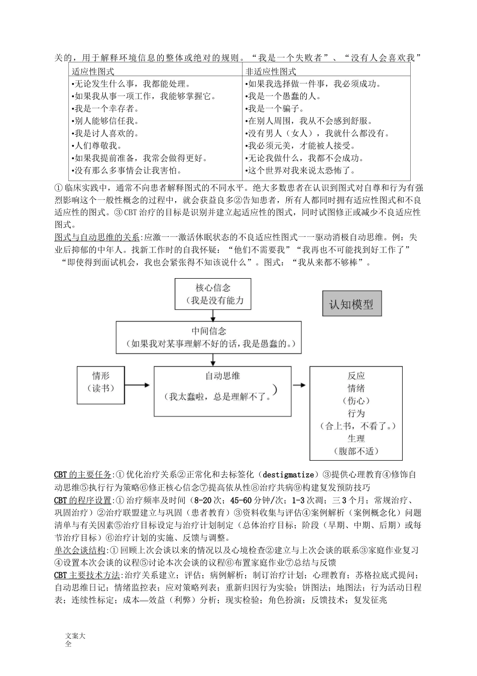 认知行为疗法重点_第3页
