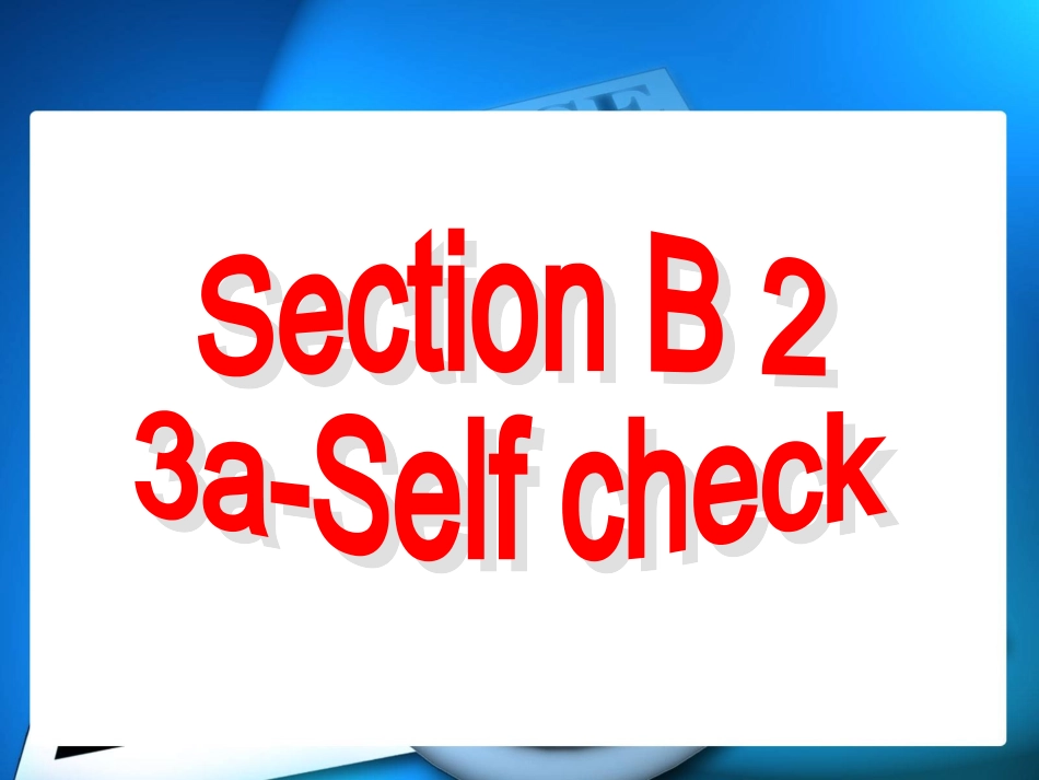 八年级英语下册Unit5SectionB2_第3页