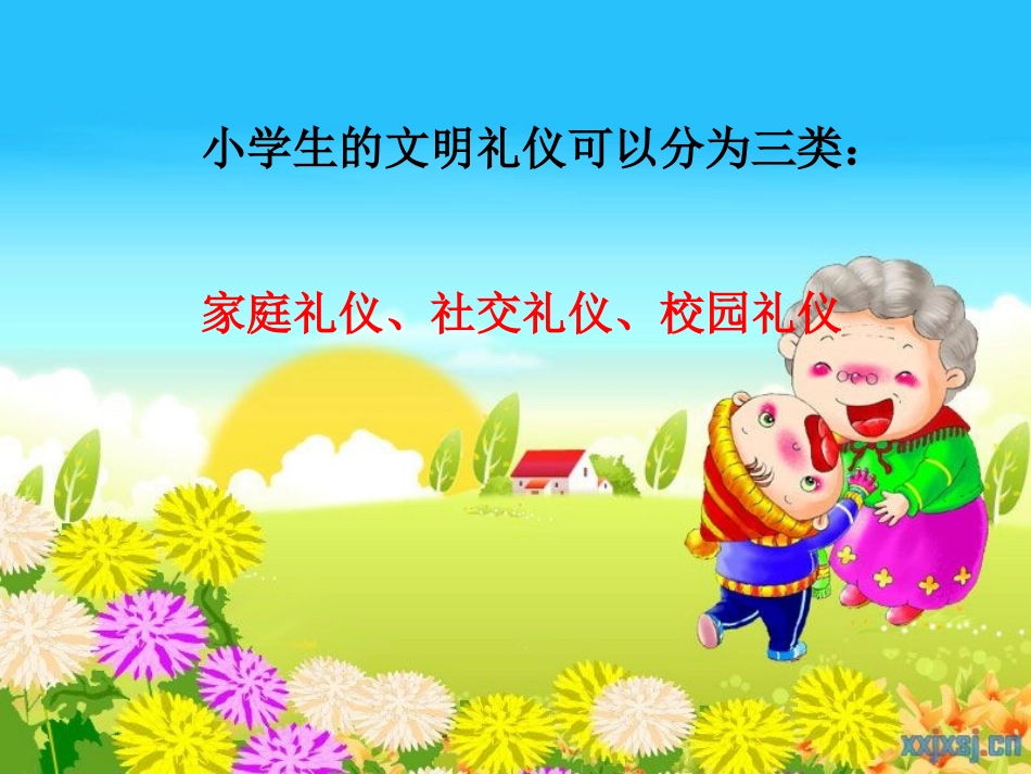 小学二年一班主题班会《文明礼仪伴我行》_精品课件[1]_第3页