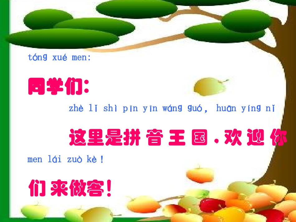 汉语拼音总复习课件_第2页