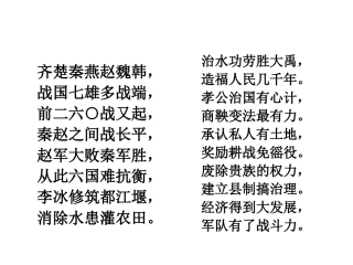 百家争鸣上课课件