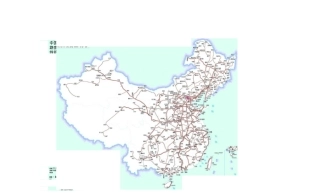 中国铁路详细地图