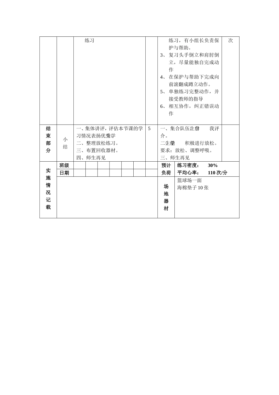 头手倒立向前滚翻成蹲立(男)_第3页