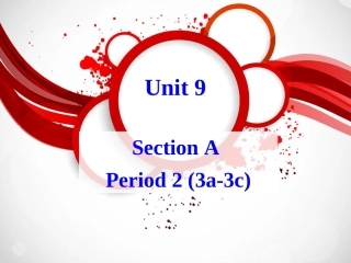 新八上Unit9课件SectionA-2