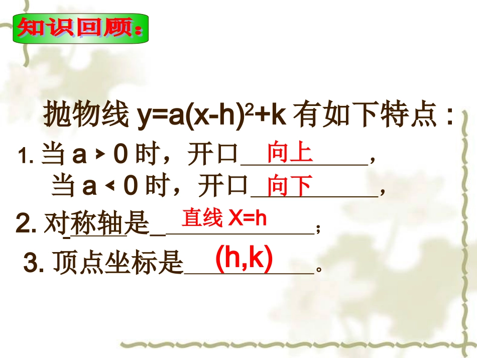 二次函数yaxbxc的图象与性质_第3页