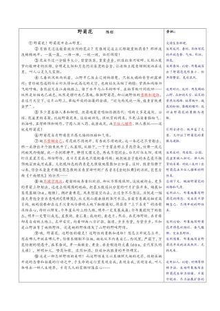 现代文自学纲目