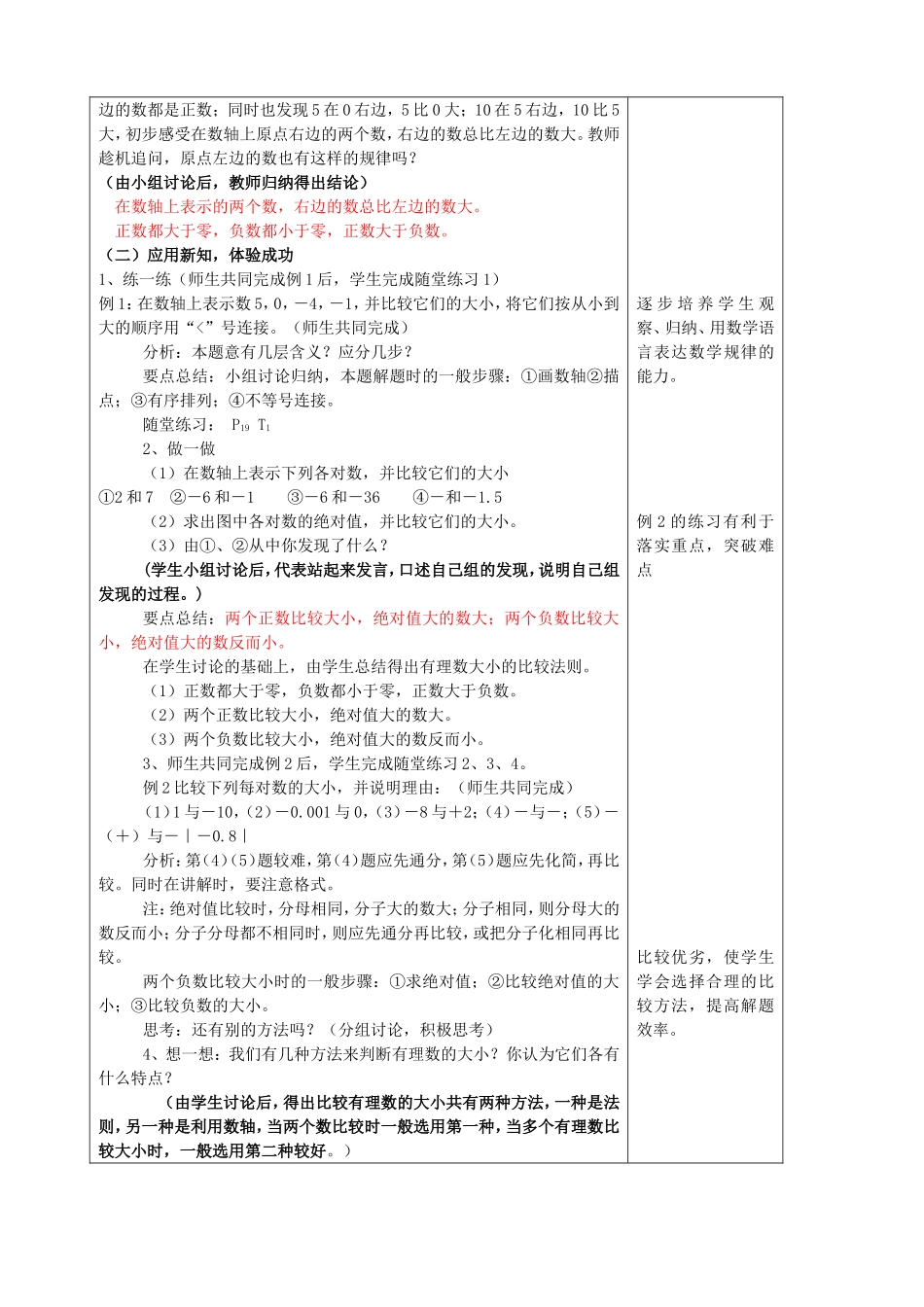七年级数学14有理数的大小比较_第2页
