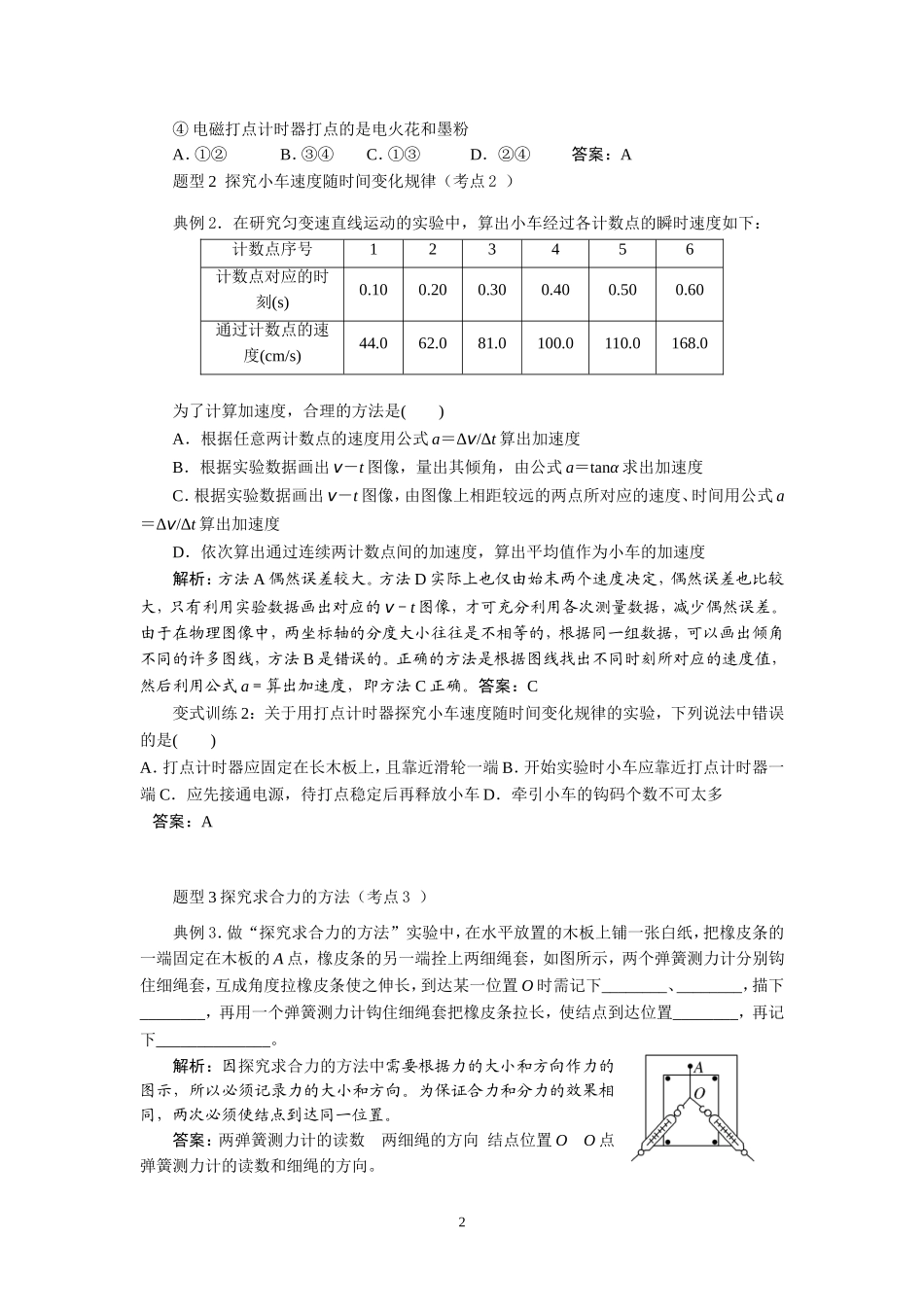 鑰冩煡鐐锛堜慨鏀癸級瀹為獙涓庢帰绌讹紙蹇呬慨1锛_第2页