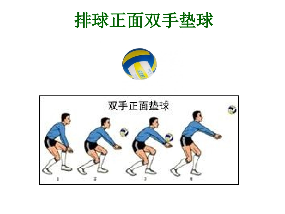 高中体育教学课件：排球_第3页