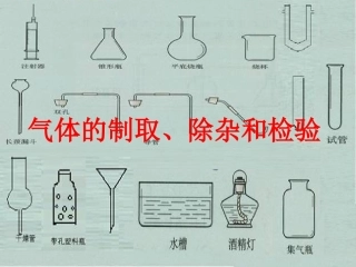 气体的制取和检验
