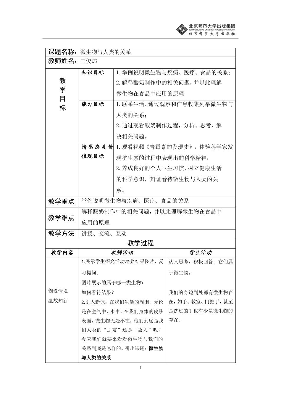 微生物与人类的关系_第1页