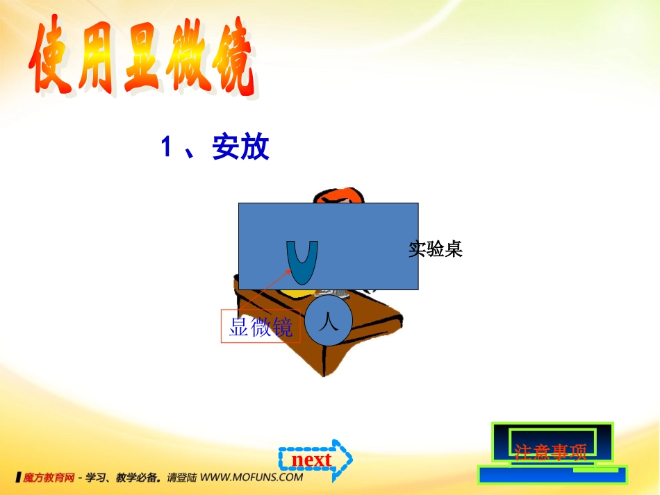 练习使用显微镜课件新人教版_第3页