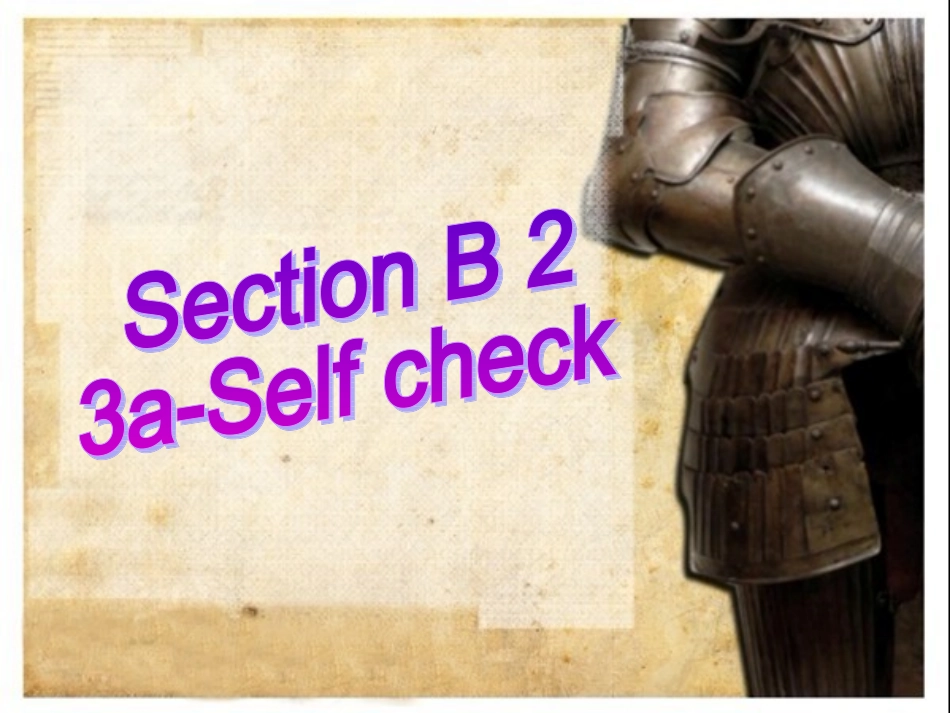 八年级英语下册Unit9SectionB2_第3页