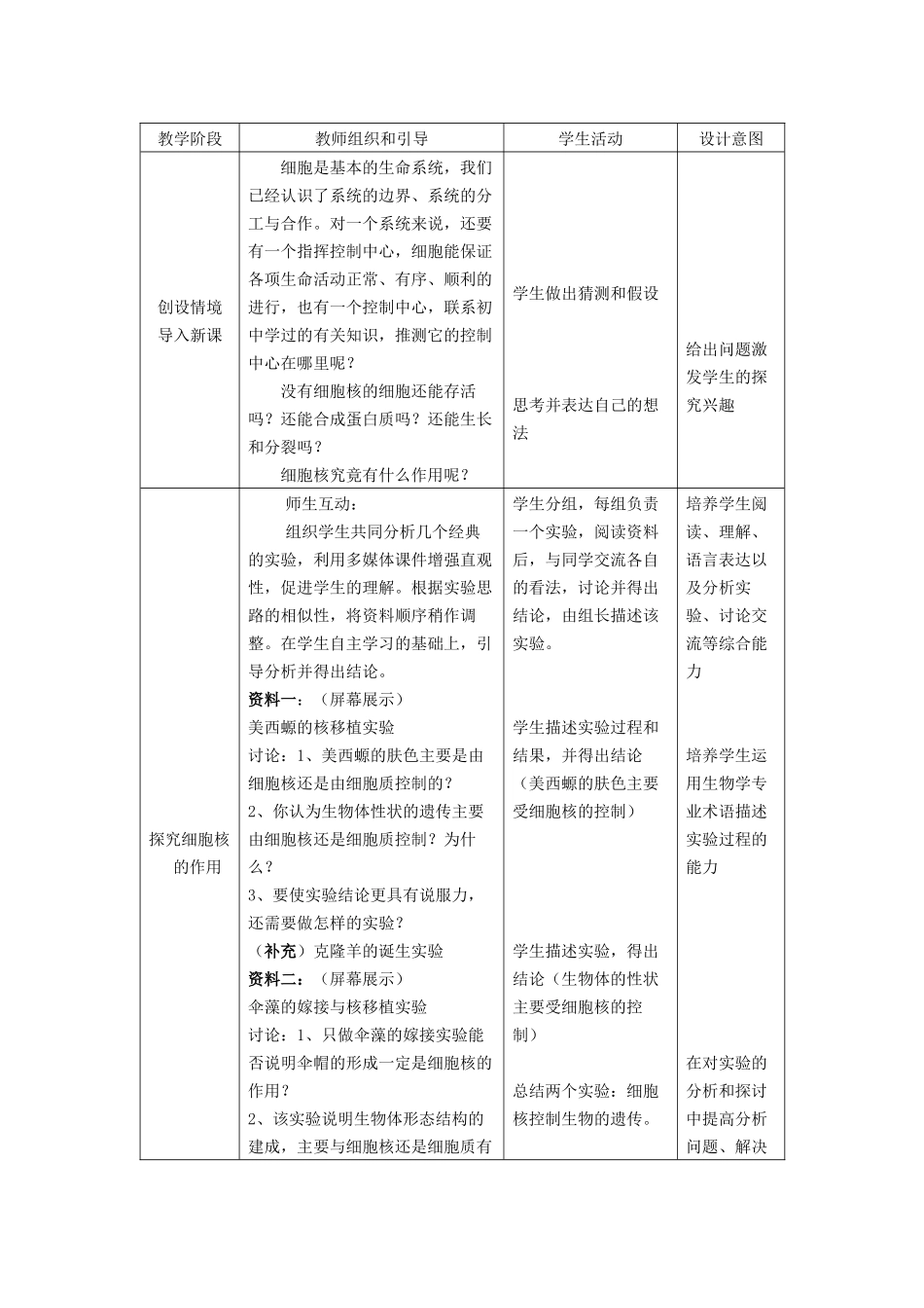 细胞核系统的控制中心_第2页