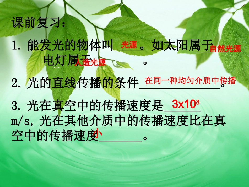 第四章第2节《光的反射》课件_第2页