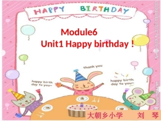 三上M6U1-Happy-birthday!