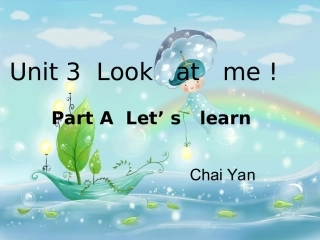 三上Unit3Alet'slearn第一课时