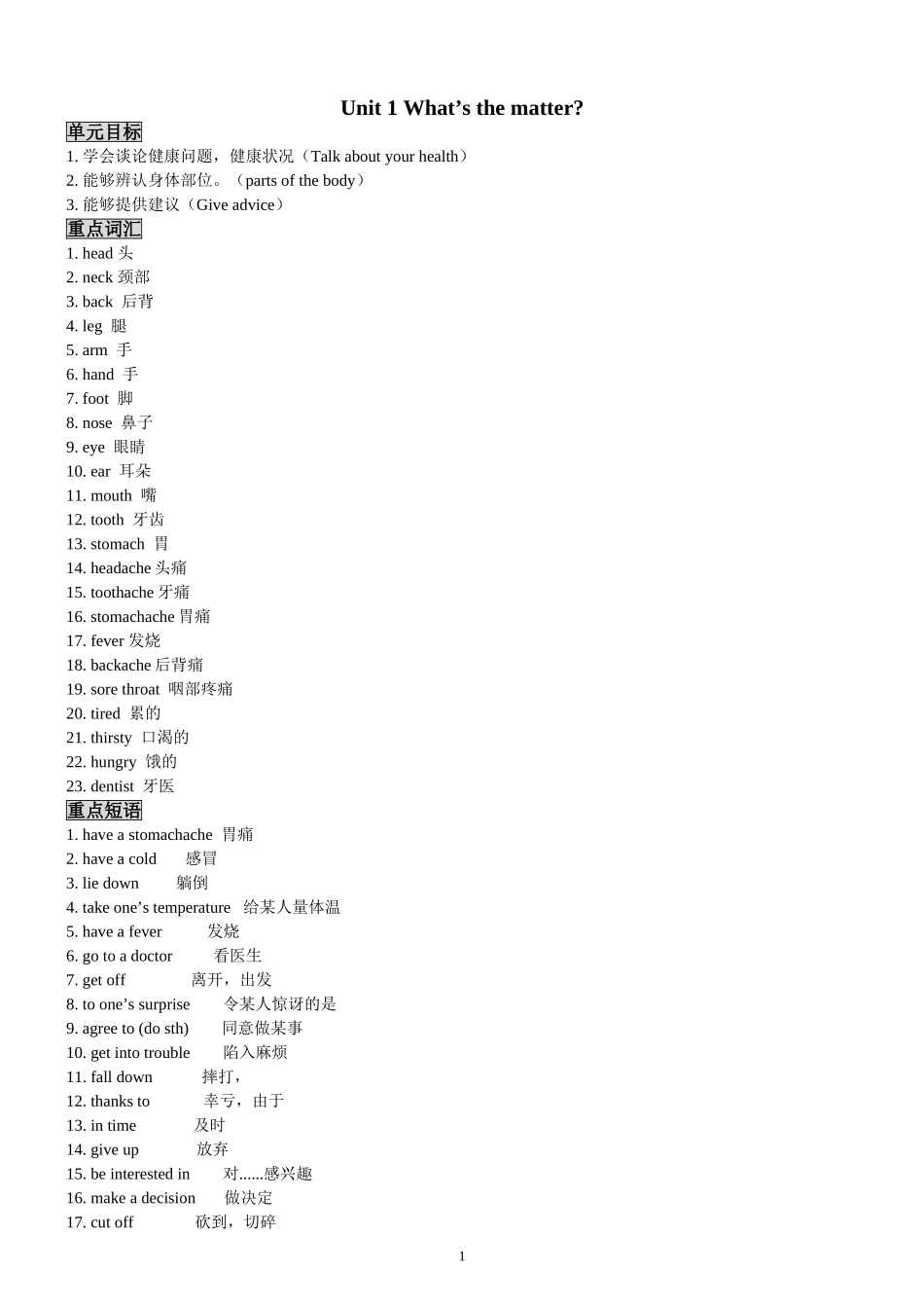 英语：人教版8年级下册2014春版知识点总结(93页)_第1页