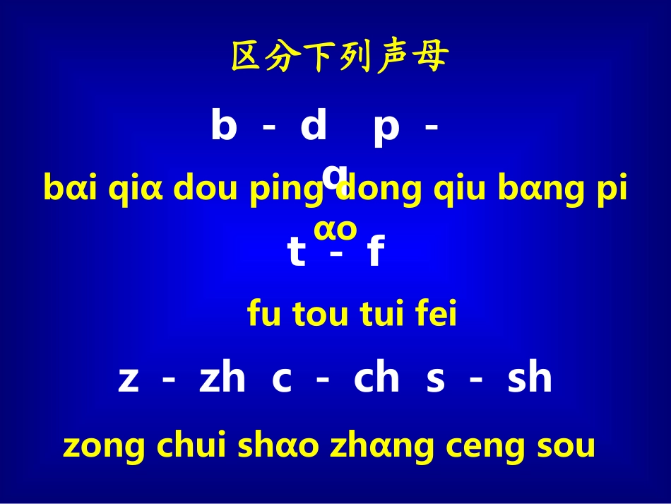 《汉语拼音总复习》课件_第3页