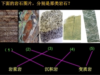 认识常见地岩石课件