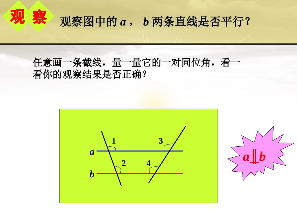 平行线的判定第课时_第2页