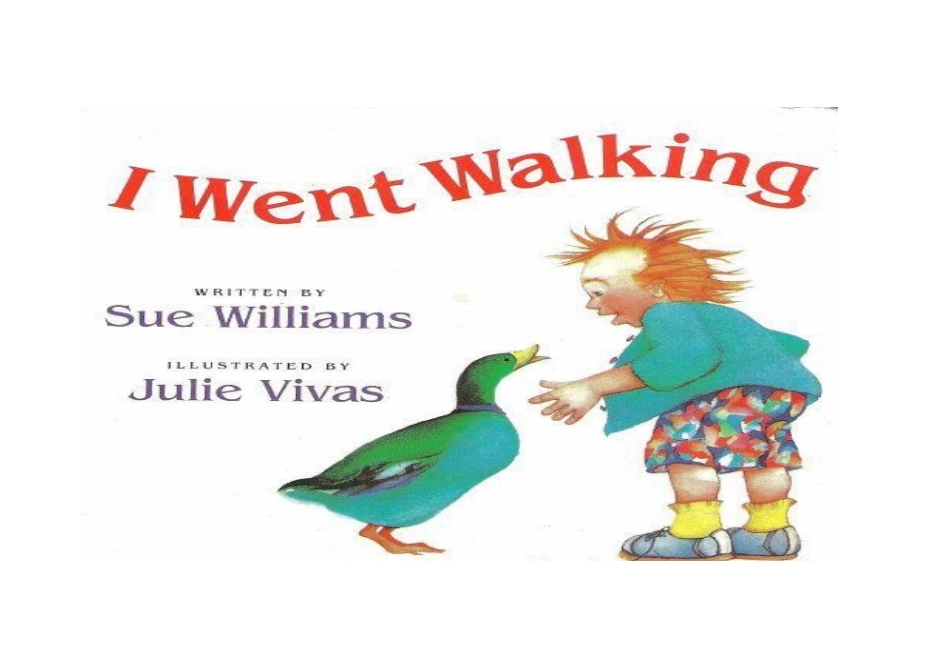 英文绘本Iwentwalking_第1页