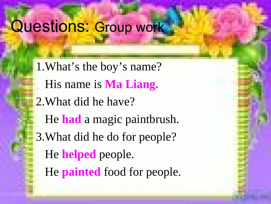 外研社一起四年级上册Module6Unit1《Itdidn'tbecomegold》课件_第2页