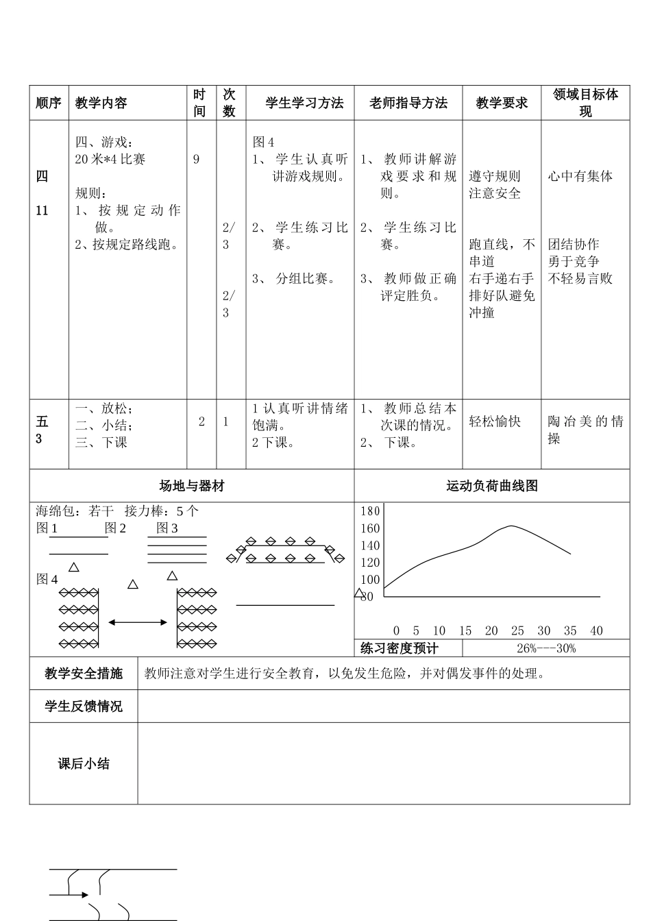 四年级体育课教13_第2页