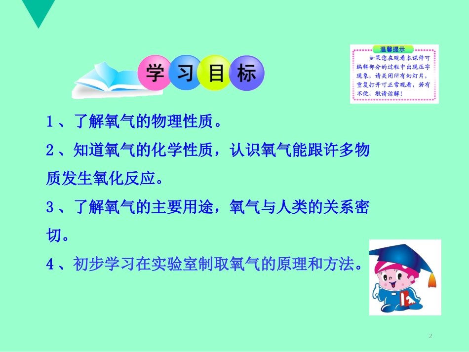 第2章第一节氧气的性质和用途_第2页