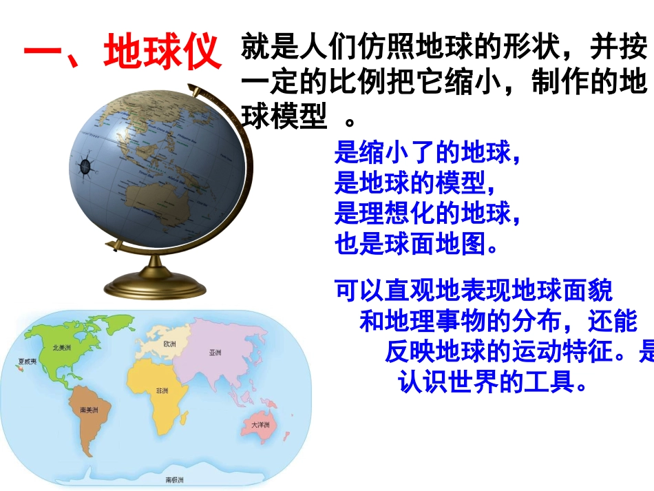新浙教版321地球仪和地图第一课时_第3页