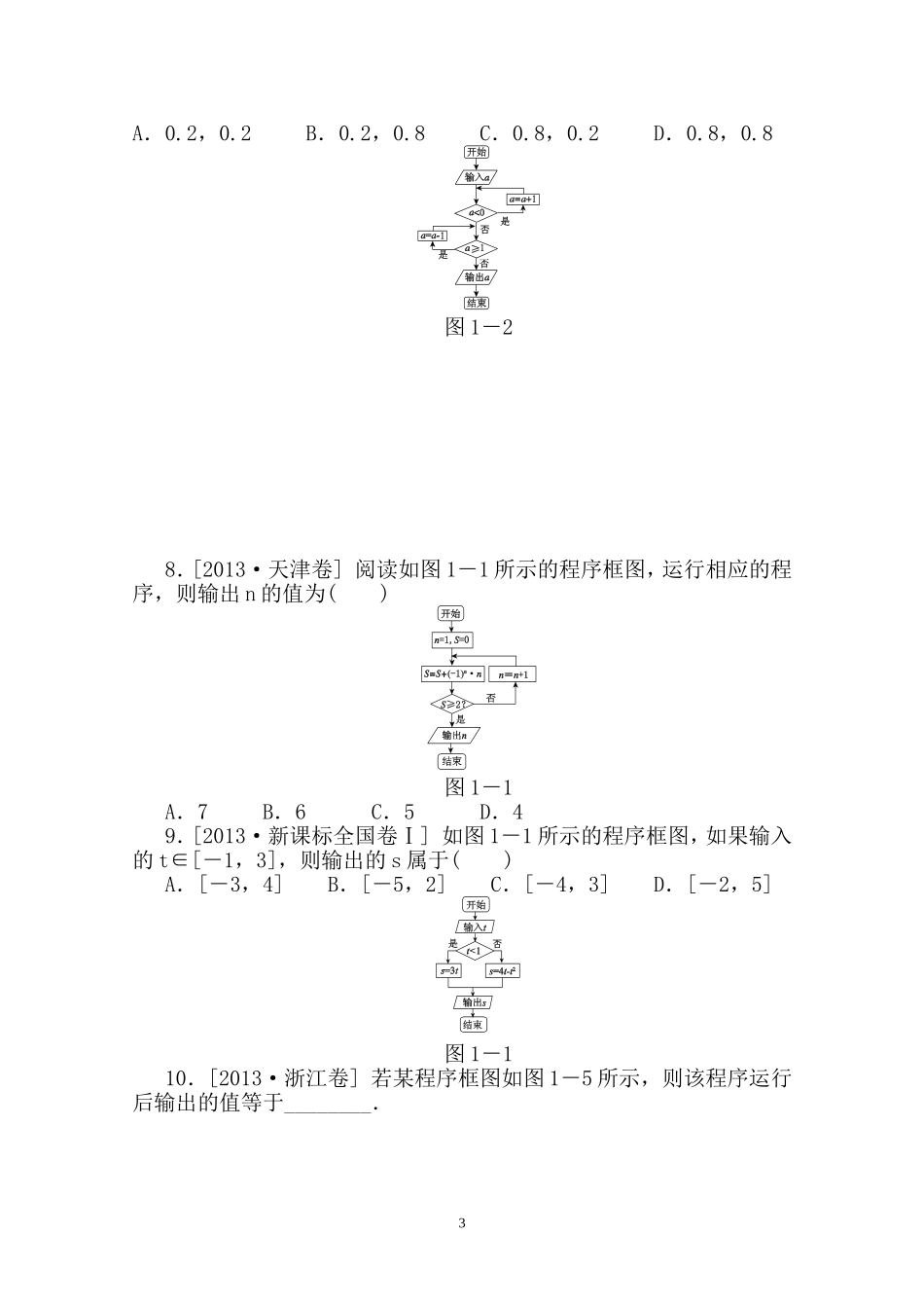2013年高考算法初步_第3页