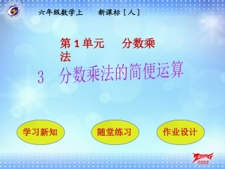 第3节分数乘法的简便运算
