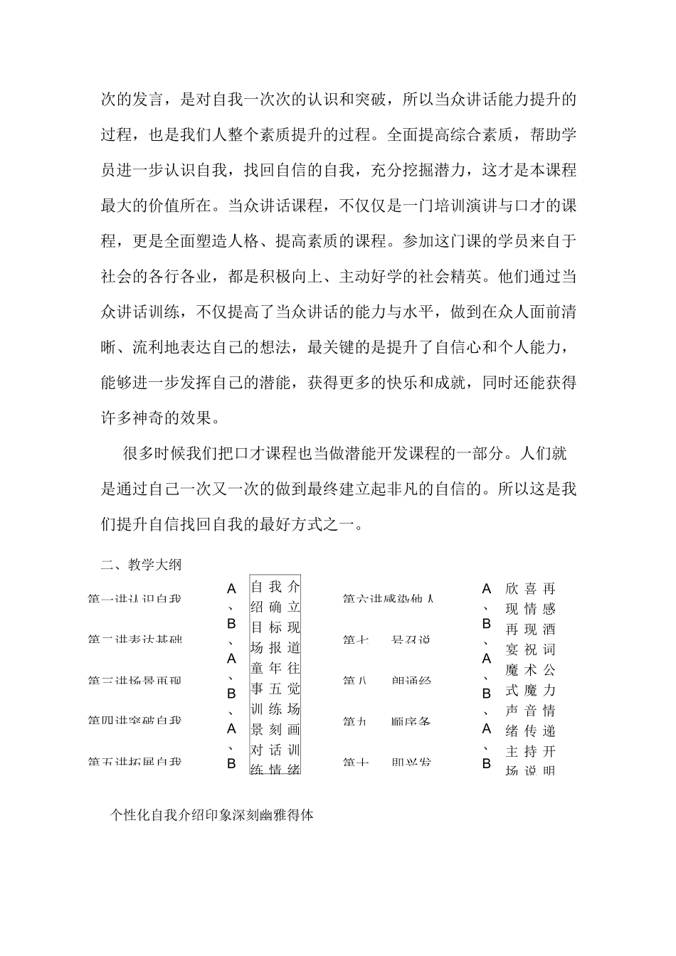 青少年演讲口才训练营_第3页