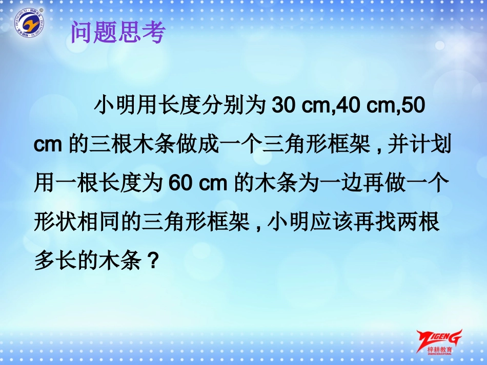 探索三角形相似的条件_第2页